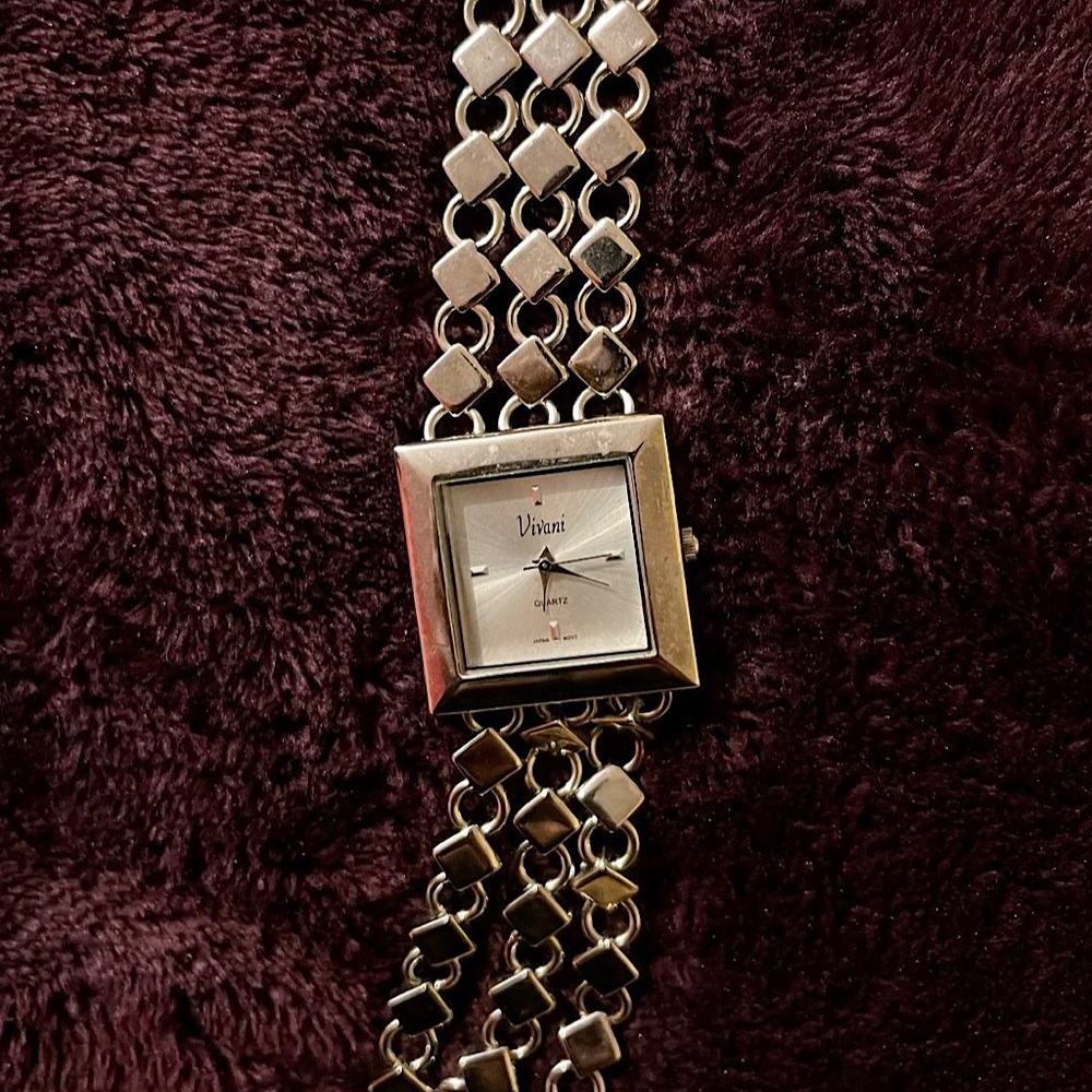 Vivani Quartz Sterling Silver Watch